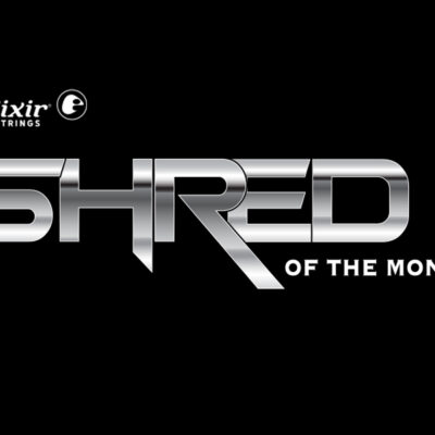 Elixir Strings Shred of the Month logo